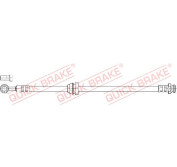 Brzdová hadice QUICK BRAKE 50.854X