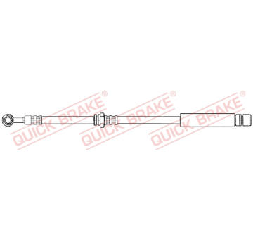 Brzdová hadice QUICK BRAKE 50.863