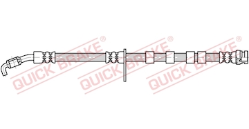 Brzdová hadice QUICK BRAKE 50.873