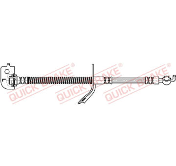 Brzdová hadice QUICK BRAKE 50.886