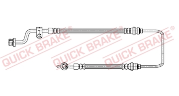 Brzdová hadice QUICK BRAKE 50.890