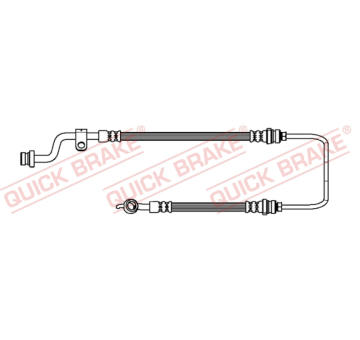 Brzdová hadica QUICK BRAKE 50.891