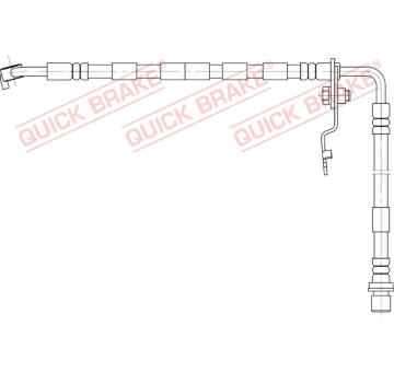 Brzdová hadice QUICK BRAKE 50.892