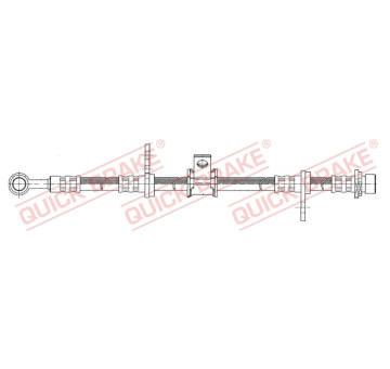 Brzdová hadice QUICK BRAKE 50.968