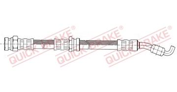 Brzdová hadice QUICK BRAKE 50.985