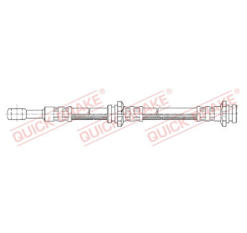 Brzdová hadica QUICK BRAKE 50.987