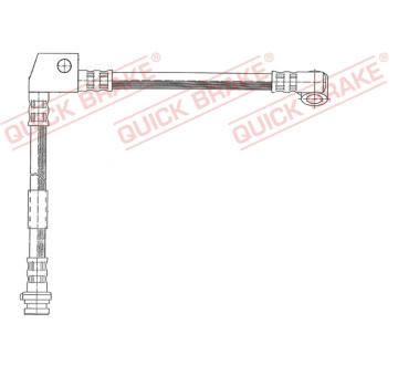 Brzdová hadice QUICK BRAKE 50.989