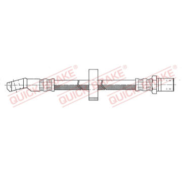 Brzdová hadice QUICK BRAKE 51.101