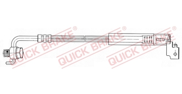 Brzdová hadice QUICK BRAKE 51.303X