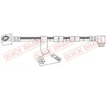 Brzdová hadice QUICK BRAKE 54.903