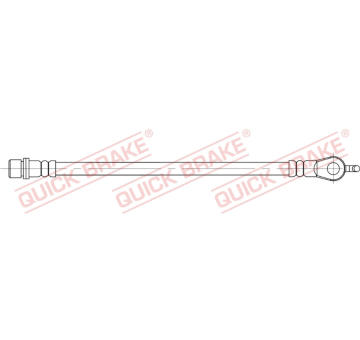 Brzdová hadica QUICK BRAKE 58.004