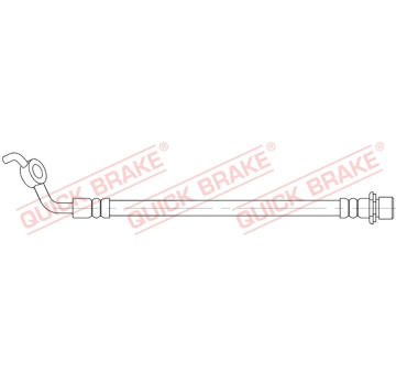 Brzdová hadice QUICK BRAKE 58.007