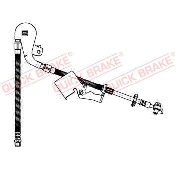 Brzdová hadice QUICK BRAKE 58.804X