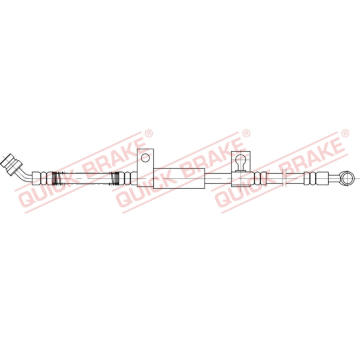 Brzdová hadica QUICK BRAKE 58.821