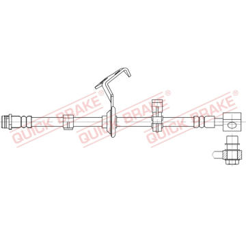 Brzdová hadice QUICK BRAKE 58.825X