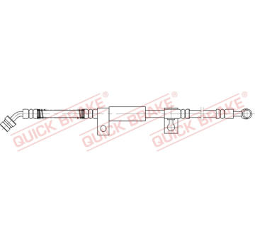 Brzdová hadice QUICK BRAKE 58.827