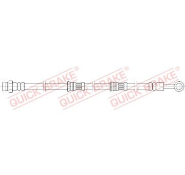 Brzdová hadice QUICK BRAKE 58.828