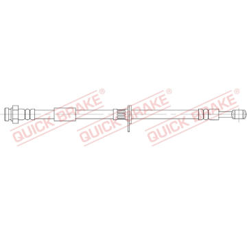 Brzdová hadice QUICK BRAKE 58.831