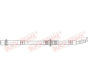 Brzdová hadica QUICK BRAKE 58.845