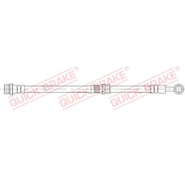 Brzdová hadice QUICK BRAKE 58.849