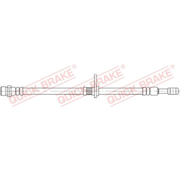 Brzdová hadice QUICK BRAKE 58.851