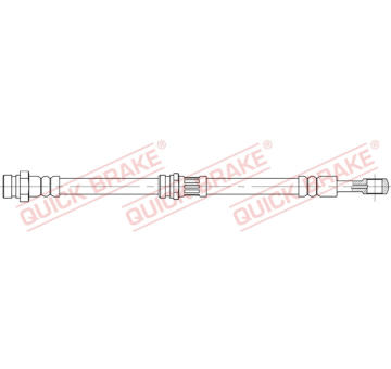Brzdová hadica QUICK BRAKE 58.852