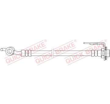 Brzdová hadica QUICK BRAKE 58.854