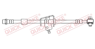 Brzdová hadice QUICK BRAKE 58.856X