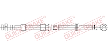 Brzdová hadice QUICK BRAKE 58.857