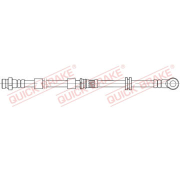 Brzdová hadice QUICK BRAKE 58.858