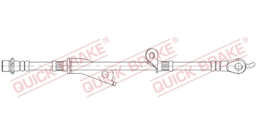 Brzdová hadice QUICK BRAKE 58.860