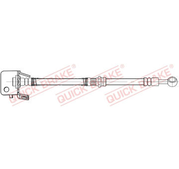 Brzdová hadice QUICK BRAKE 58.869