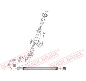 Brzdová hadica QUICK BRAKE 58.875X