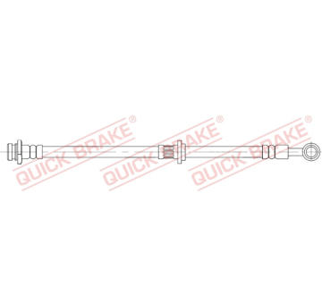 Brzdová hadica QUICK BRAKE 58.899