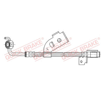 Brzdová hadice QUICK BRAKE 58.915