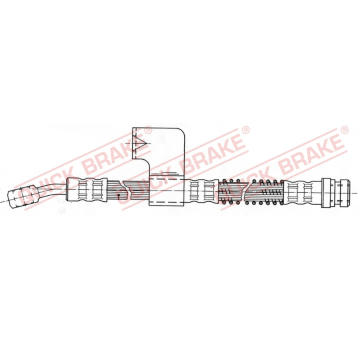 Brzdová hadice QUICK BRAKE 58.958