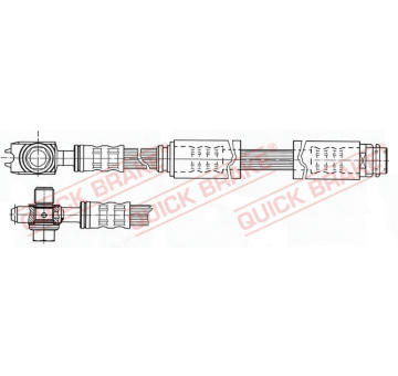 Brzdová hadice QUICK BRAKE 58.962X