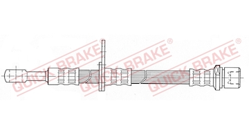 Brzdová hadice QUICK BRAKE 58.977