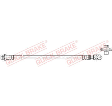 Brzdová hadice QUICK BRAKE 59.802X