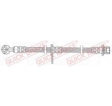 Brzdová hadice QUICK BRAKE 59.904