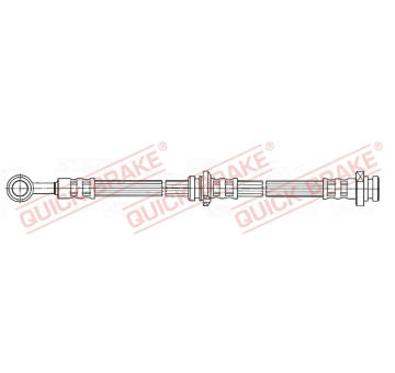 Brzdová hadice QUICK BRAKE 59.908