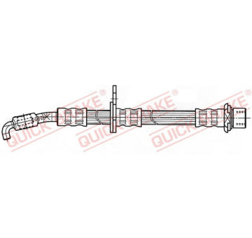 Brzdová hadice QUICK BRAKE 59.955