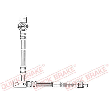 Brzdová hadice QUICK BRAKE 59.994