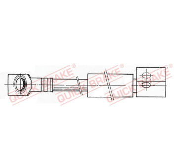 Brzdová hadice QUICK BRAKE 60.301