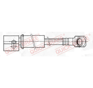 Brzdová hadice QUICK BRAKE 60.302