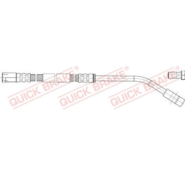 Brzdová hadice QUICK BRAKE 80.301X