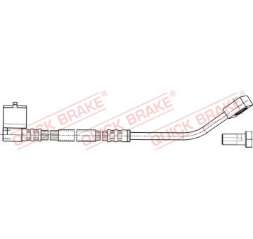 Brzdová hadice QUICK BRAKE 80.302X