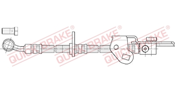 Brzdová hadice QUICK BRAKE 80.901X