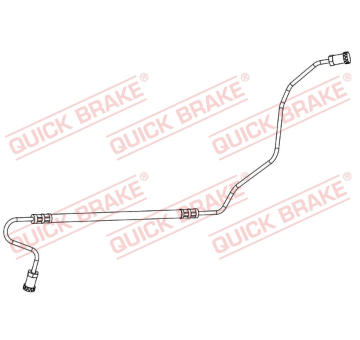 Brzdová hadice QUICK BRAKE 96.018