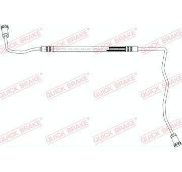 Brzdová hadice QUICK BRAKE 96.021